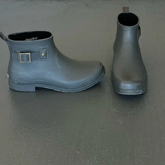 CHOOKA Eastlake Shortie Shaft Waterproof Rain Boots Ankle Rubber Booties - Picture 4 of 12